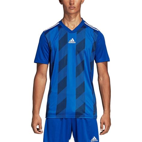 adidas blue soccer jersey.